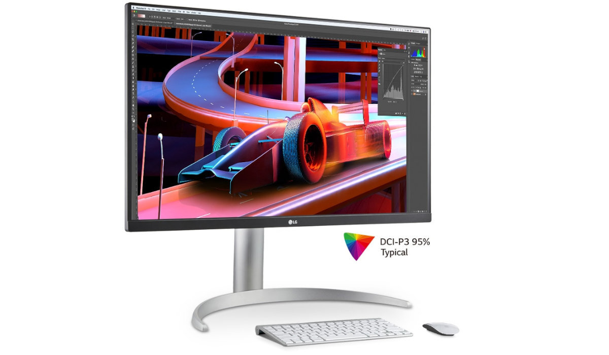 LG 27UP850N-W front