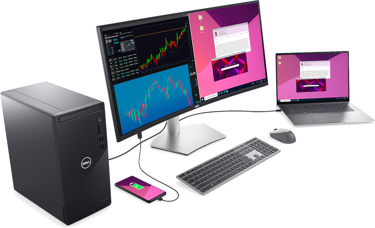 Monitor DELL S3423DWC dostepne zlacza