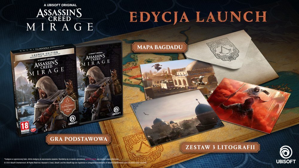 Assassin's Creed, Mirage, Asasyni, Bagdad, Basim, Ukryci, Assassin's Creed Mirage, Alamut, przygodowa gra akcji, gra fabularna