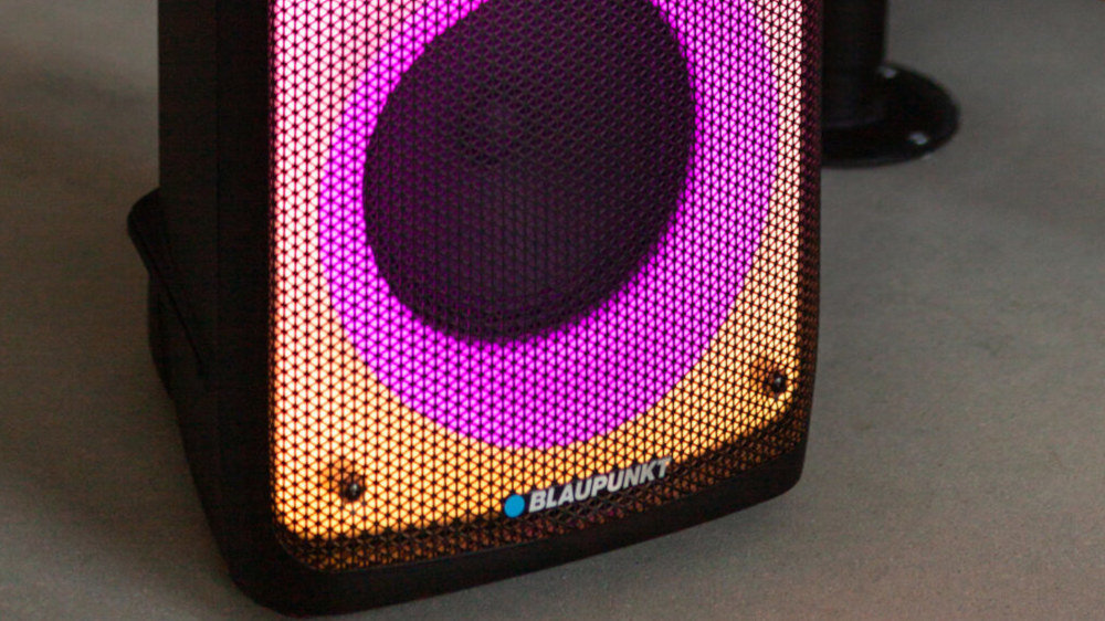 Power audio BLAUPUNKT PB08DB - oświetlenie