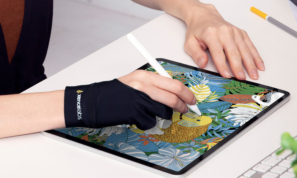 Rękawiczka XENCELABS do tabletu graficznego Glove Medium Czarny