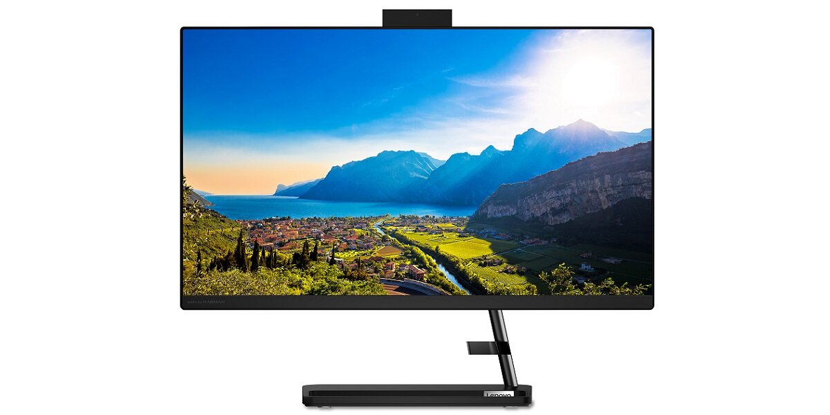 Komputer LENOVO IdeaCentre 3 Dla twórców pracujących zdalnie lub osób preferujących pracę na większym ekranie Stylowy wygląd i wysoka wydajność
