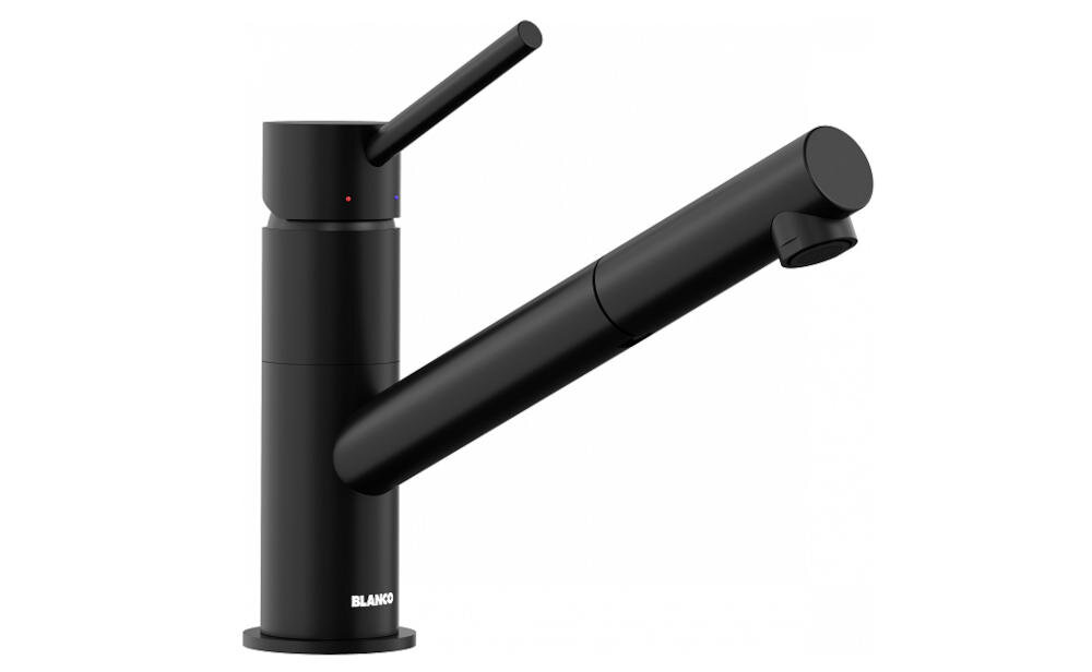 BLANCO Kano-S 526668 zlewozmywak bateria kuchenna stojąca nowoczesny styl kuchnia jednodźwigniowa wylewka zmywanie napełnianie woda naczynia