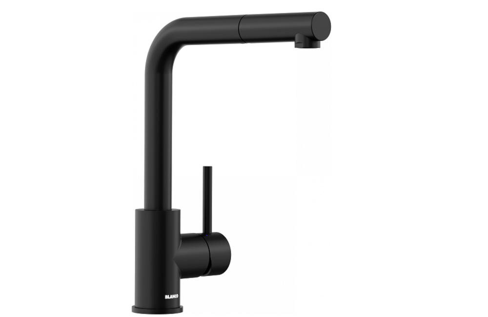 BLANCO Mila-S 526660 zlewozmywak bateria kuchenna stojąca nowoczesny styl kuchnia jednodźwigniowa wylewka zmywanie napełnianie woda naczynia