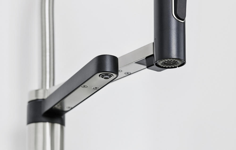 BLANCO Evol-S Pro 526311 Steel płyta stabilizująca montaż mocowanie elastyczne węże kolanka przyłączeniowe