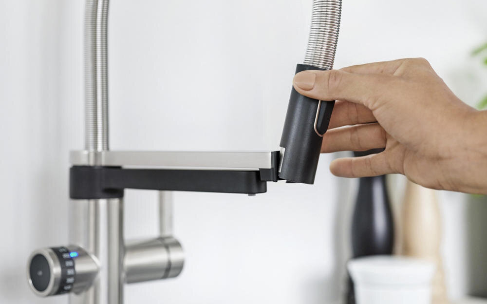 BLANCO Evol-S Pro 526311 Steel woda wylewka ruchoma oddzielna filtrowanie