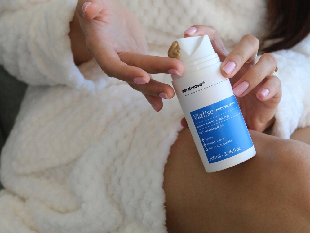 Serum VERDELOVE Vialise do body wrappingu 100 ml do zabiegu body wrappingu, przyspiesza rozpadanie tłuszczu, ujędrnienie, nawilżenie