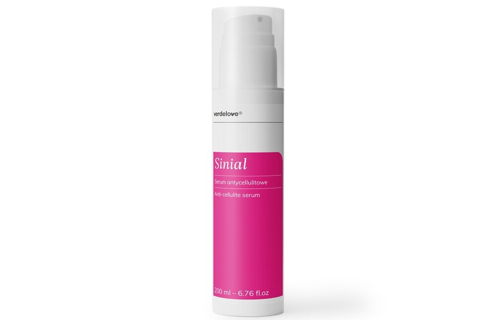 Serum VERDELOVE Sinial antycellulitowe 200 ml gładkość, jędrność, lepsze napięcie, usuwanie nadmiaru wody