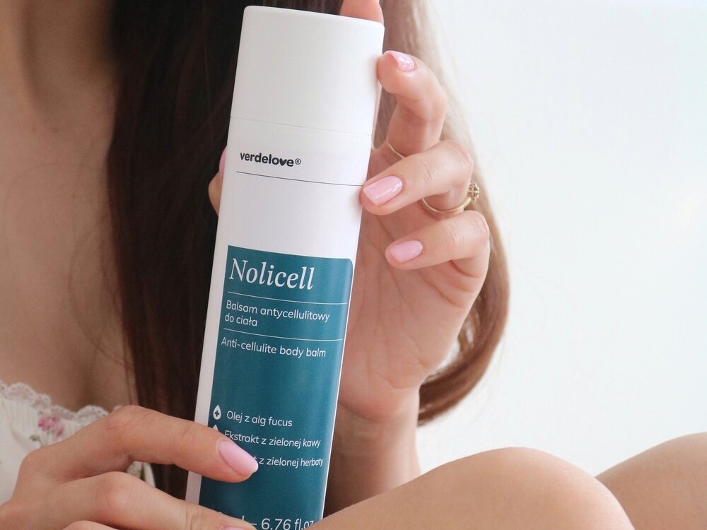 Serum VERDELOVE Nolicell antycellulitowe 200 ml substance aktywne, naturalne składniki, wysokie bezpieczeństwo, realna i szybka poprawa