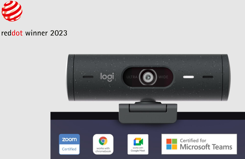 Kamera internetowa LOGITECH Brio 500 - nagroda