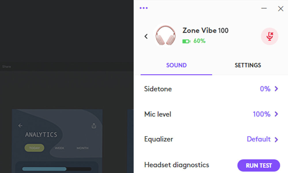 Słuchawki LOGITECH Zone Vibe 100