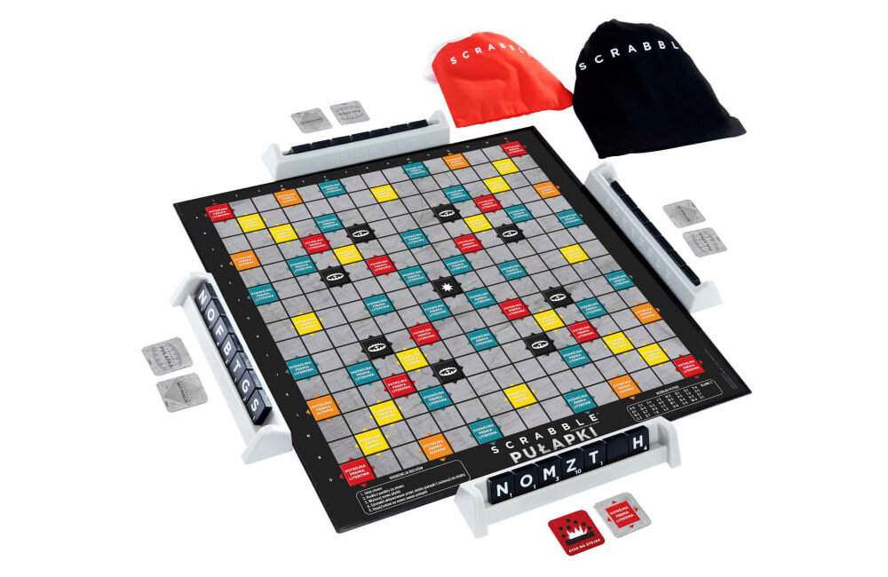 Gra planszowa MATTEL Scrabble Pułapki HMK73