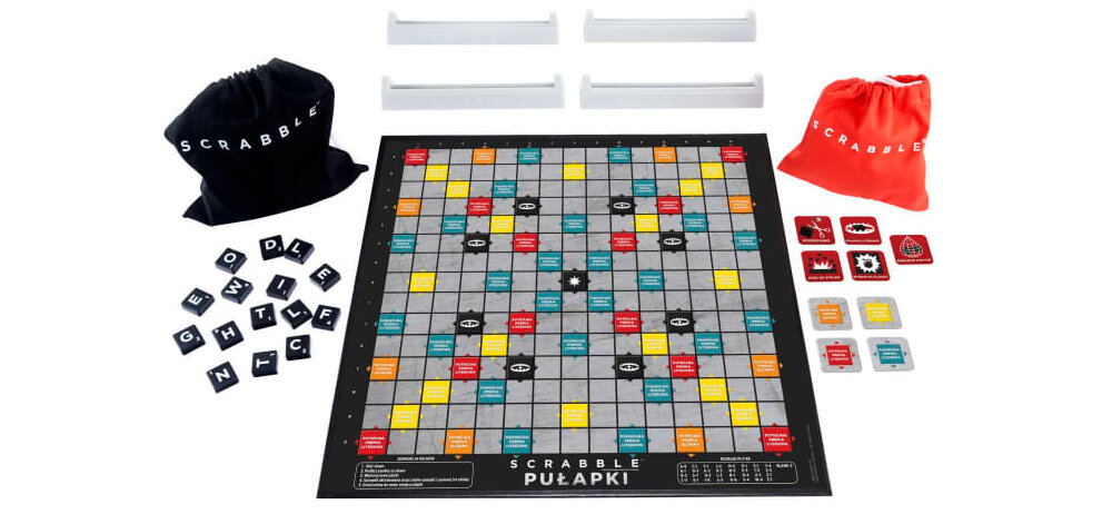 Gra planszowa MATTEL Scrabble Pułapki HMK73