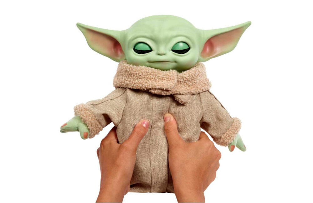 Figurka MATTEL Star Wars Grogu 3.0 HJM25 figurka przycisk dźwięki gwiezdne wojny postać kultowa