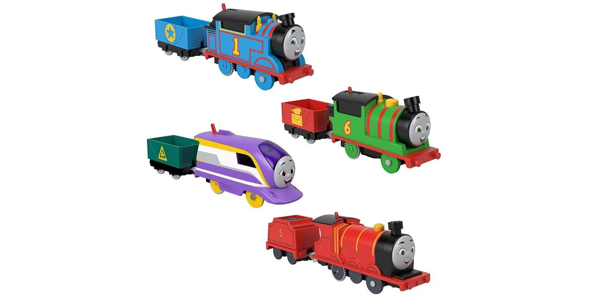 Lokomotywa FISHER PRICE Tomek i przyjaciele HGX62 (4 lokomotywy) Niesamowite przygody