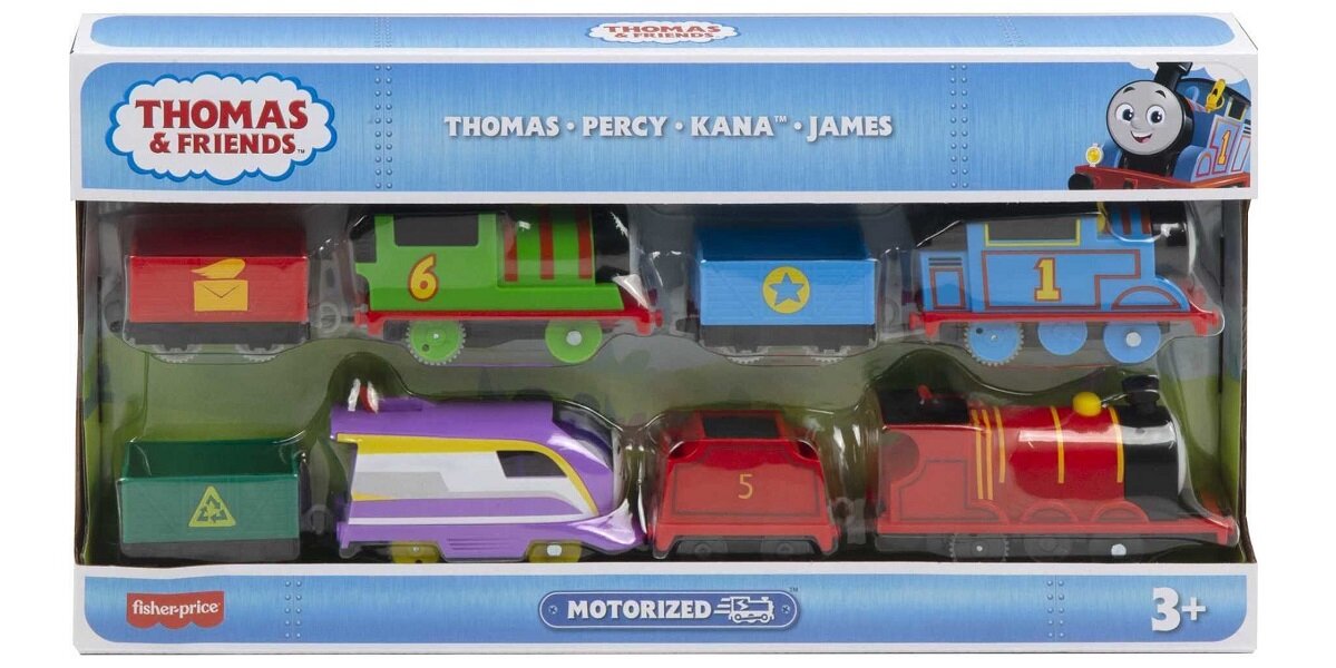 Lokomotywa FISHER PRICE Tomek i przyjaciele HGX62 (4 lokomotywy)