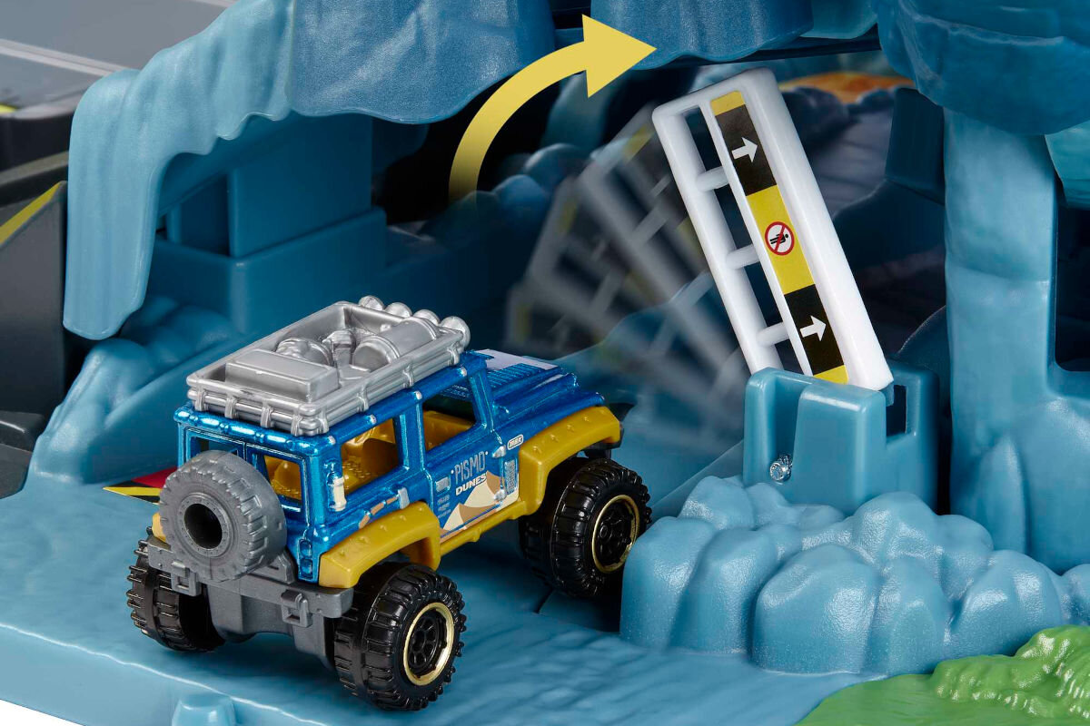 Tor Matchbox Prawdziwe Przygody Wulkan HHW21 łączenie możliwość łączenia dzieci w wieku 3 4 5 6 7 8 9 lat i starsze