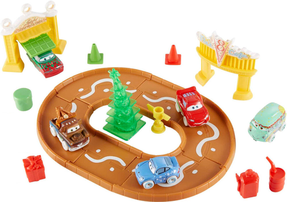 Tor MATTEL Disney Pixar Cars Mikroauta Kalendarz Adwentowy HGV71 elementy zestaw