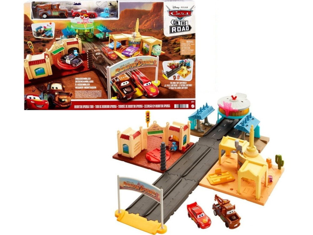 Tor MATTEL Disney Pixar Cars Rajd Przez Chlodnice Gorska HGV68 elementy