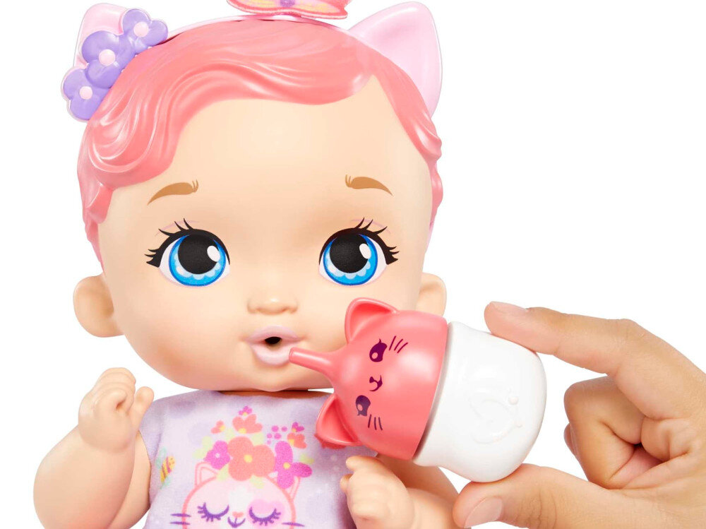 Lalka MATTEL My Garden Baby Bobasek Kotek HHL21 lalka wyglad