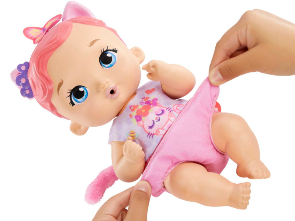 Lalka MATTEL My Garden Baby Bobasek Kotek HHL21 akcesoria krzeselko