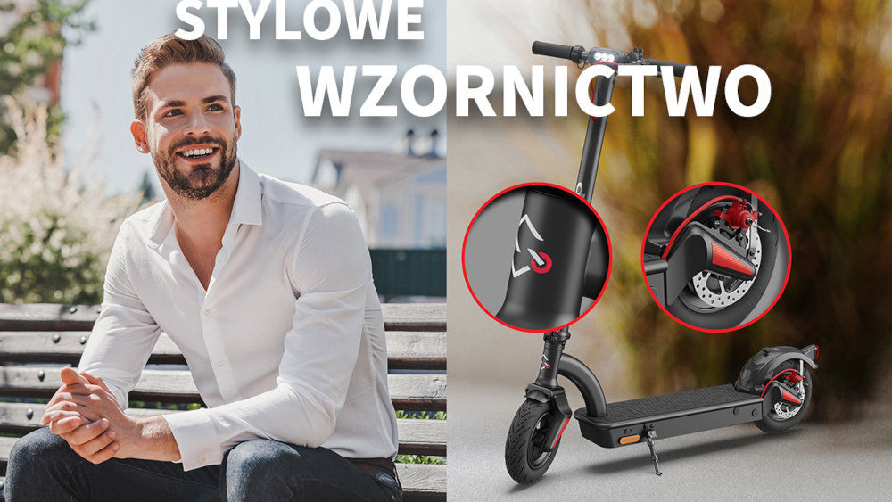 HULAJNOGA ELEKTRYCZNA SHARP EM-KS2 stylowe wzornictwo