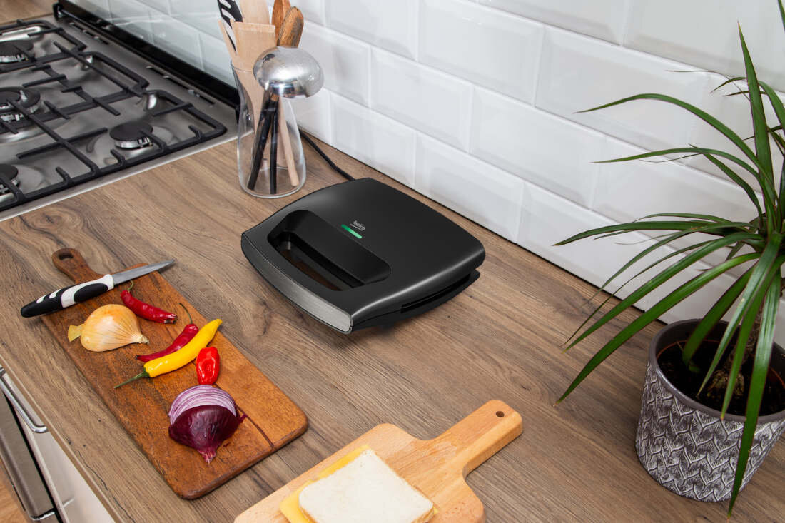 Opiekacz BEKO SWM2971B intuicyjna lampka wyposazenie informacja powiadomienie udogodnienie zalety