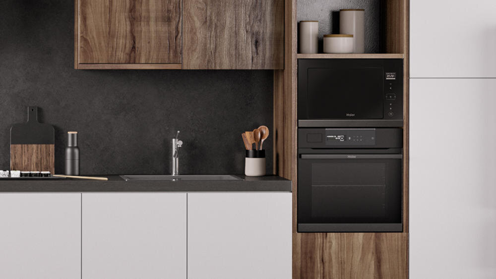 HAIER HWO38MG6HXB kuchenka full touch gotowanie przepisy technologia