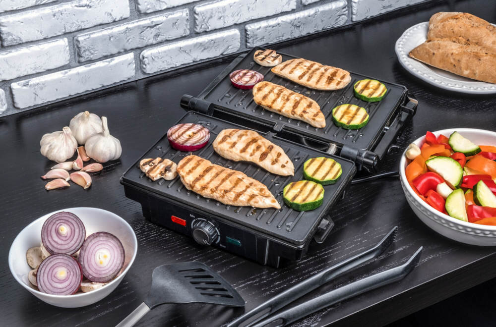 Grill elektryczny ELDOM GK130 Plaat