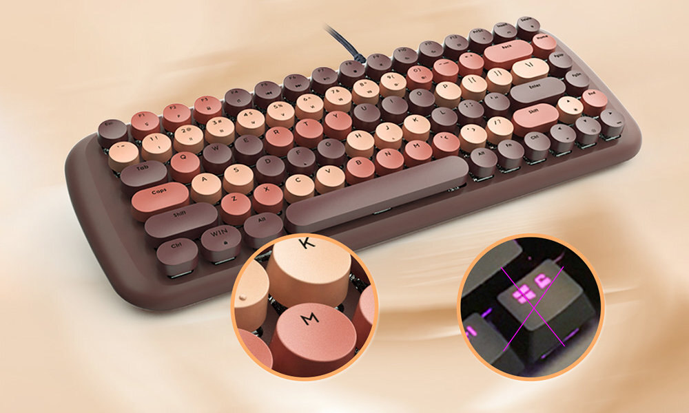 Klawiatura MOFII Candy M 12 przycisków funkcyjnych, regulację głośności