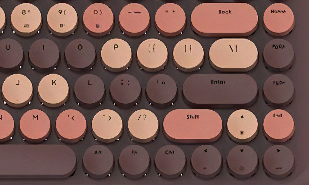 Klawiatura MOFII Candy M ytrzymałą obudowę i antypoślizgowe podkładki, pozłacanymi złączami, Windows