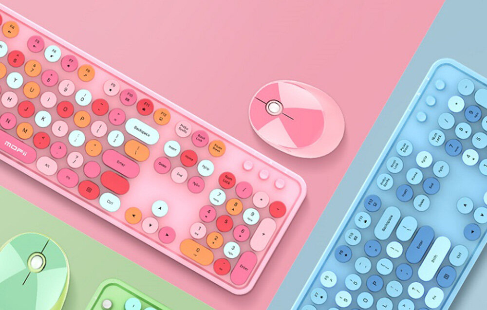 Zestaw MOFII Sweet Bezprzewodowa wymiary usb zasilanie Bateryjne Praworęczna Optyczna tryby uśpienia