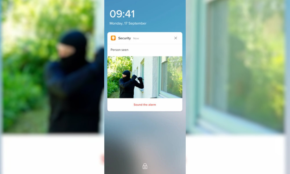 Kamera monitorująca NETATMO z syreną Smart outdoor camera w pełni krystalicznie czyst obraz przetwornik Full HD 1080p matryca CMOS