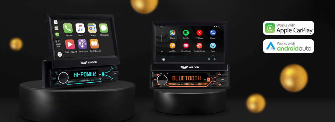 Radio samochodowe VORDON HT-520 - carplay