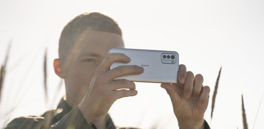 SMARTFON NOKIA G60 5G ekran bateria aparat procesor ram pamięć pojemność rozdzielczość zdjęcia filmy opis dane cechy blokady system łączność wifi bluetooth obudowa szkło odporność porty muzyka transfer sieć przekątna matryca waga czujniki
