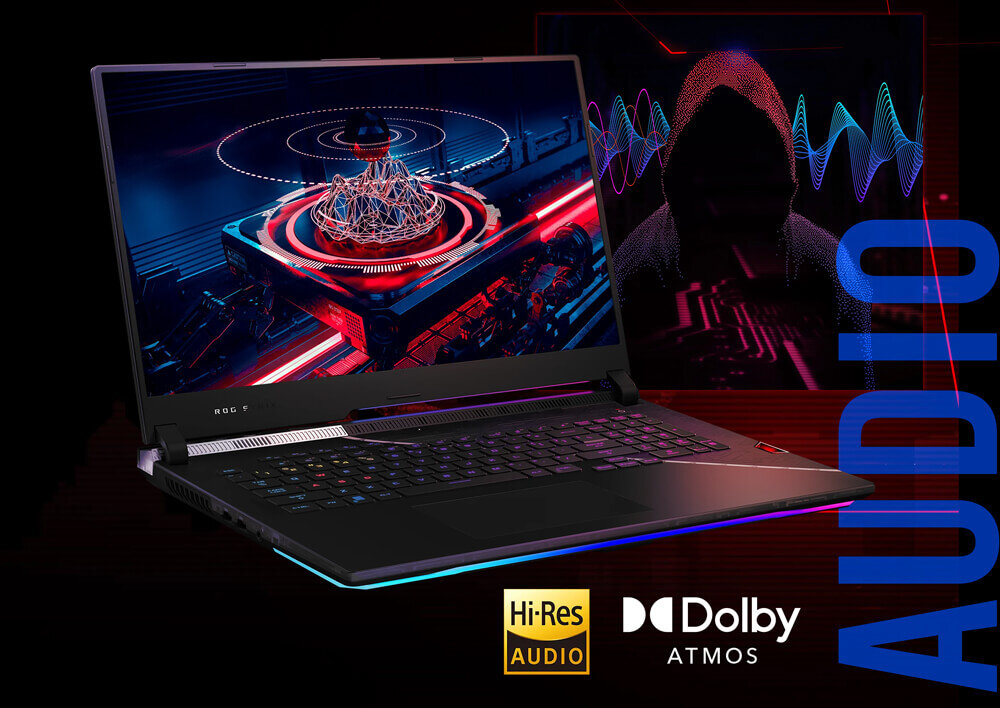 Laptop ASUS ROG Strix Scar G733Z - Dolby Atmos