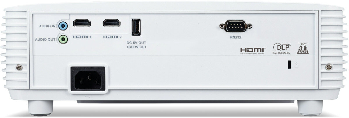 Projektor ACER H6542BDK złącza porty podłączenie