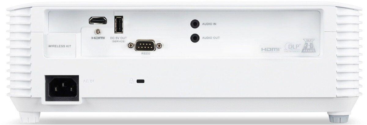 Projektor ACER H5386BDKi złącza porty podłączenie