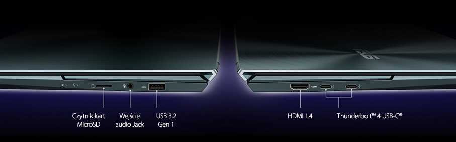 Laptop ASUS ZenBook Duo UX482 - Łączność, wygoda i wytrzymałość