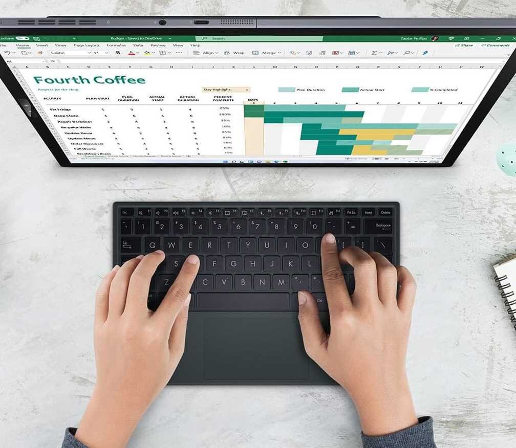 Laptop ASUS ZenBook Fold UX9702AA - Tryb komputera