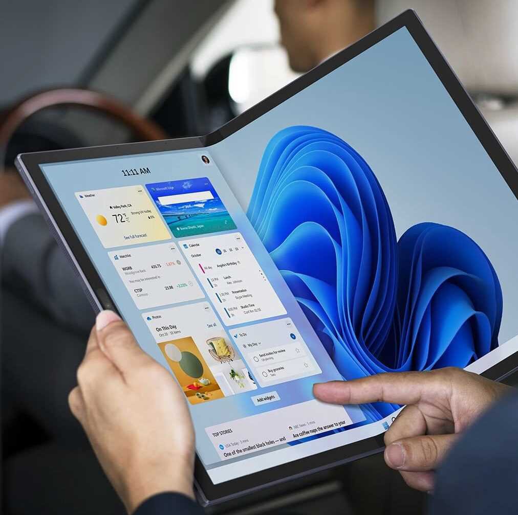 Laptop ASUS ZenBook Fold UX9702AA - Tryb książki