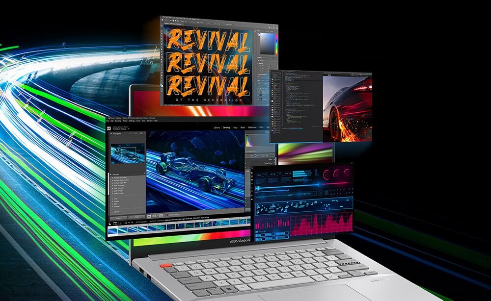 Laptop ASUS VivoBook Pro N7401ZE - SSD 