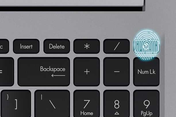 Laptop ASUS VivoBook S K3502 - Bezpieczeństwo 