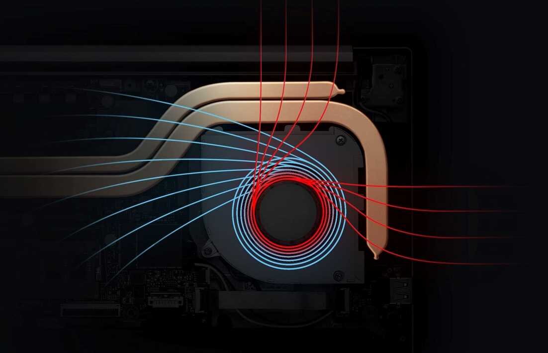 Laptop ASUS VivoBook S K3502 - Chłodzenie 