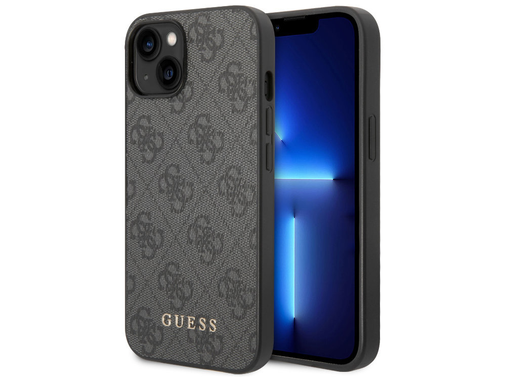 GUESS 4G Metal Gold Logo wzór 4G złote metaliczne logo