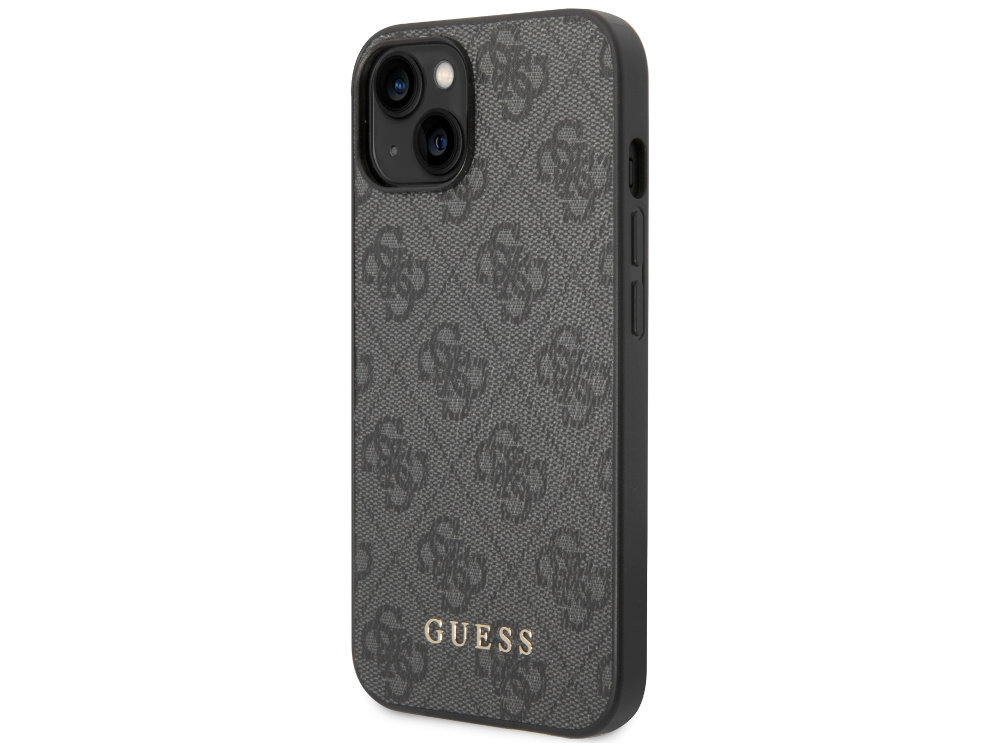 GUESS 4G Metal Gold Logo estetycznej skóry ekologicznej przyjemna w dotyku odporna na drobne zarysowania