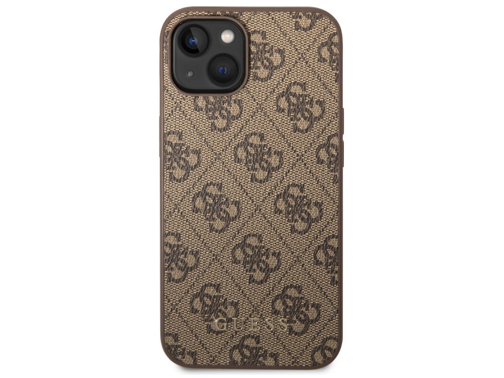 GUESS 4G Metal Gold Logo estetycznej skóry ekologicznej przyjemna w dotyku odporna na drobne zarysowania
