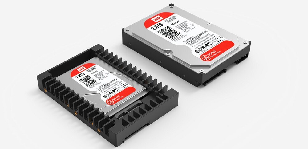 Adapter dysku ORICO 1125SS V1 BK EP Ergonomiczny trwały Uniwersalność