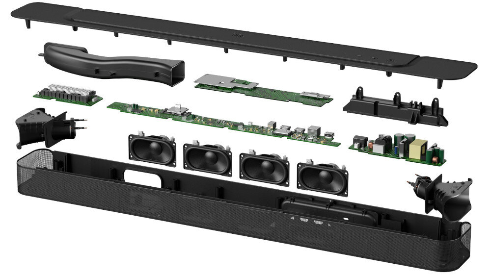 Soundbar JBL Bar 300 Multibeam - zestaw montażowy