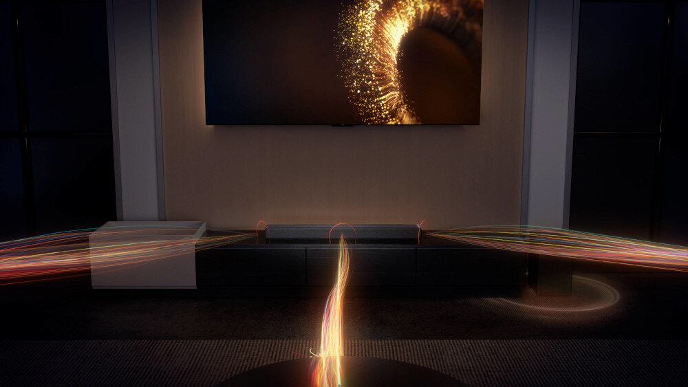 Soundbar TCL P733W - dźwięk